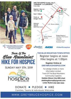 Hospice Walk - The Blue Mountains